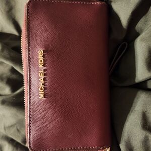 Michael Kors Burgundy Wallet